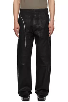 Черные джинсы Hollywood Aircut Rick Owens DRKSHDW