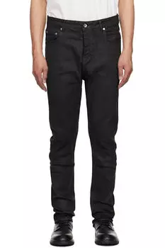 Черные джинсы Hollywood Detroit Cut Rick Owens DRKSHDW