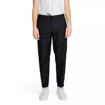 Черные джинсы и брюки из полиэстера Armani Exchange