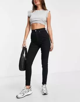 Черные джинсы Jamie от Topshop