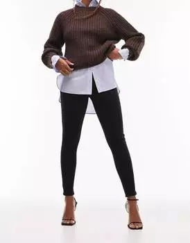 Черные джинсы Jamie Topshop Hourglass