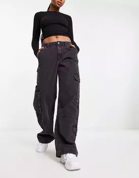 Черные джинсы карго ASOS DESIGN Ultimate