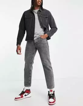 Черные джинсы классического кроя ASOS DESIGN