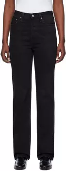 Черные джинсы классического кроя Toteme