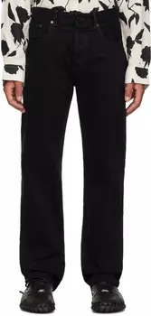 Черные джинсы Le Raphia Le de N?mes Fresa Jacquemus