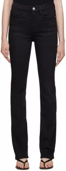 Черные джинсы Le Super High Mini Boot FRAME