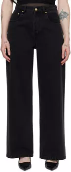 Черные джинсы Les Sculptures 'Le de-Nmes big' Jacquemus