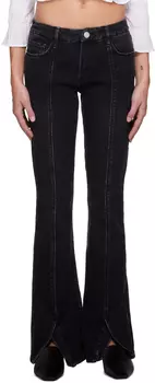 Черные джинсы мини-ботинок Le FRAME