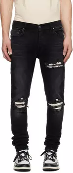 Черные джинсы MX1 Ultrasuede AMIRI, Vintage black