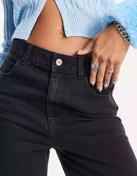 Черные джинсы New Look Mom