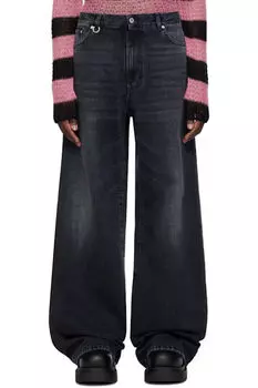 Черные джинсы оверсайз We11done
