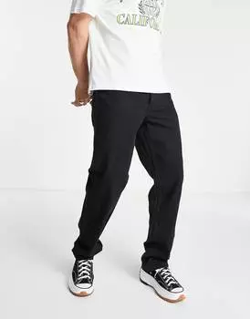 Черные джинсы прямого кроя ASOS DESIGN