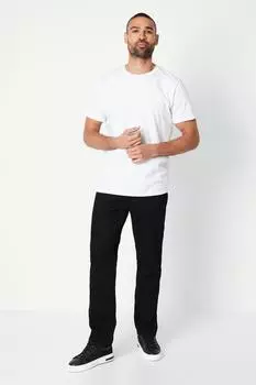 Черные джинсы прямого кроя Debenhams, черный