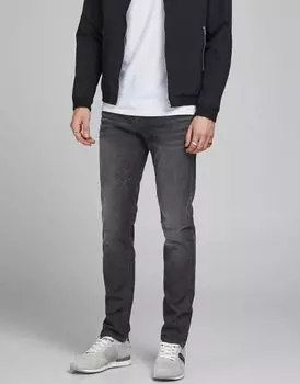 Черные джинсы прямого кроя Jack & Jones Tim
