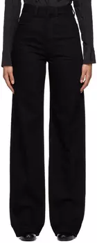 Черные джинсы прямого кроя LEMAIRE