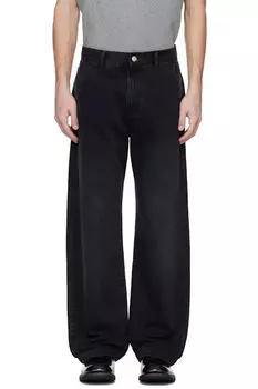 Черные джинсы прямого покроя mfpen