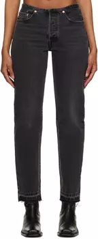 Черные джинсы с мини-талией 501 Levi's