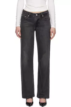 Черные джинсы с низкой посадкой Levi's