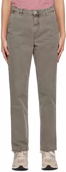 Черные джинсы с принтом Carhartt Work In Progress