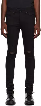 Черные джинсы с разрезами Van Winkle Ace Ksubi