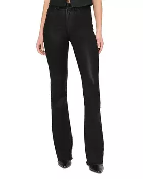 Черные джинсы с высокой посадкой DL1961 Bridget Instasculpt, черный