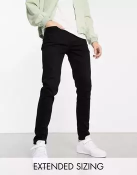 Черные джинсы скинни ASOS