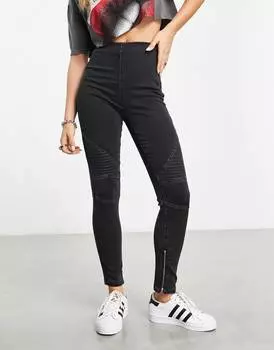 Черные джинсы скинни ASOS DESIGN