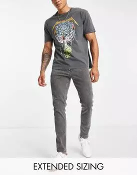 Черные джинсы скинни ASOS DESIGN