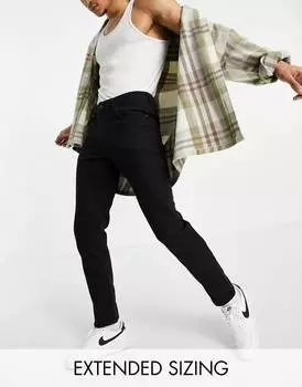 Черные джинсы скинни ASOS DESIGN