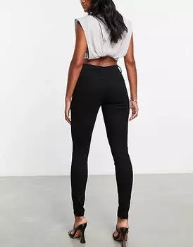 Черные джинсы скинни ASOS DESIGN