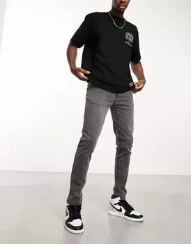 Черные джинсы скинни ASOS DESIGN