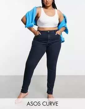 Черные джинсы скинни ASOS DESIGN Curve
