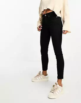 Черные джинсы скинни ASOS DESIGN Petite