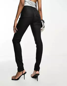 Черные джинсы скинни ASOS DESIGN Tall Ultimate