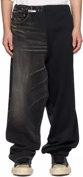 Черные джинсы скинни Miharayasuhiro