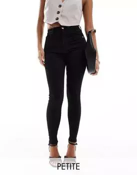 Черные джинсы скинни River Island