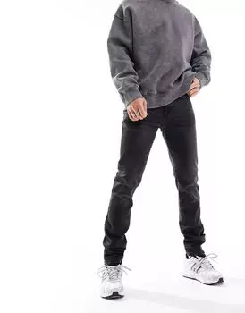 Черные джинсы скинни River Island