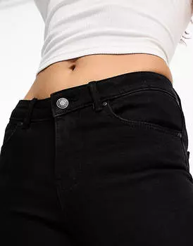 Черные джинсы скинни средней посадки Vero Moda Petite