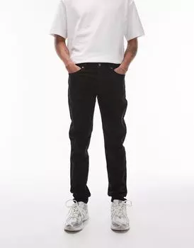 Черные джинсы скинни Topman