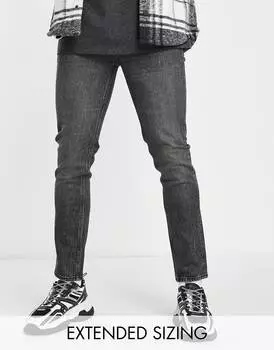 Черные джинсы скинни в стиле американской классики ASOS DESIGN Cone Mill Denim