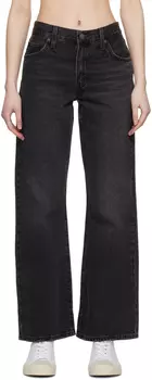 Черные джинсы свободного кроя Levi's