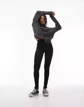 Черные джинсы Topshop Joni