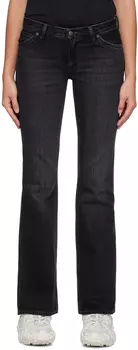 Черные джинсы узкого кроя 2005 года Acne Studios