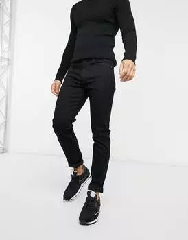 Черные джинсы узкого кроя Calvin Klein Jeans