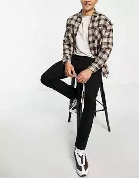 Черные джинсы узкого кроя Jack & Jones Intelligence Glenn