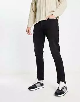 Черные джинсы узкого кроя Jack & Jones Intelligence Glenn