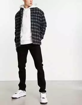 Черные джинсы узкого кроя Only & Sons Loom