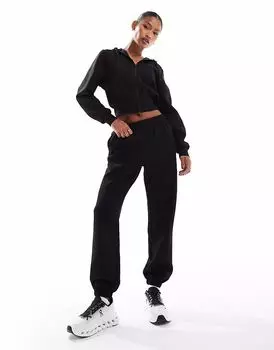 Черные джоггеры 4505