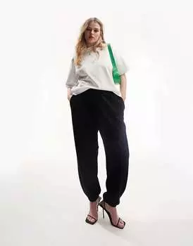 Черные джоггеры ASOS DESIGN Curve Ultimate