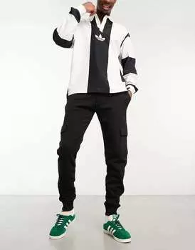 Черные джоггеры-карго French Connection